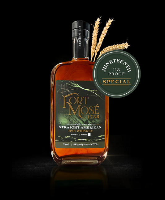 Fort Mosé Rye Whiskey- 118 Proof