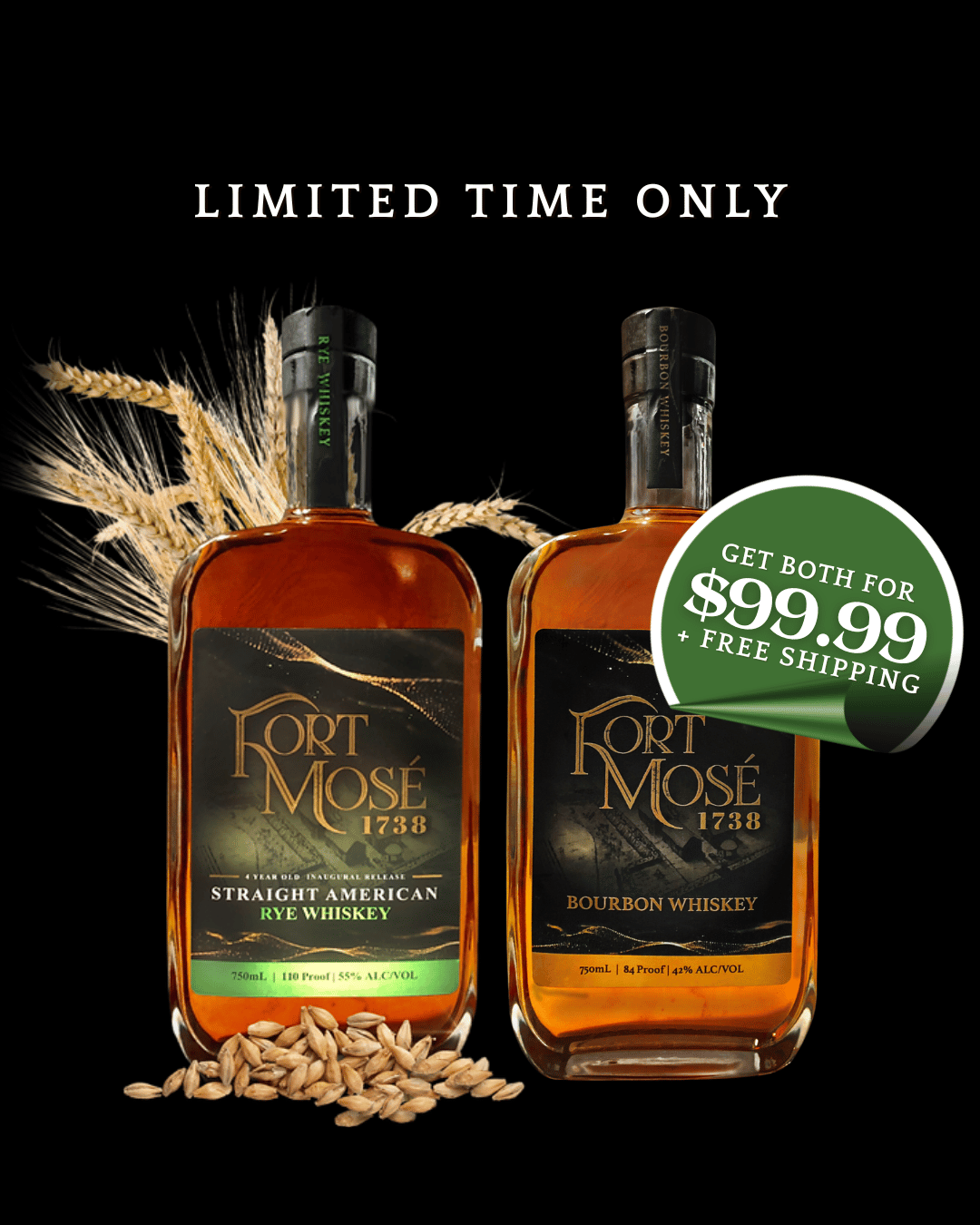 110 Proof Rye + Bourbon Bundle Deal