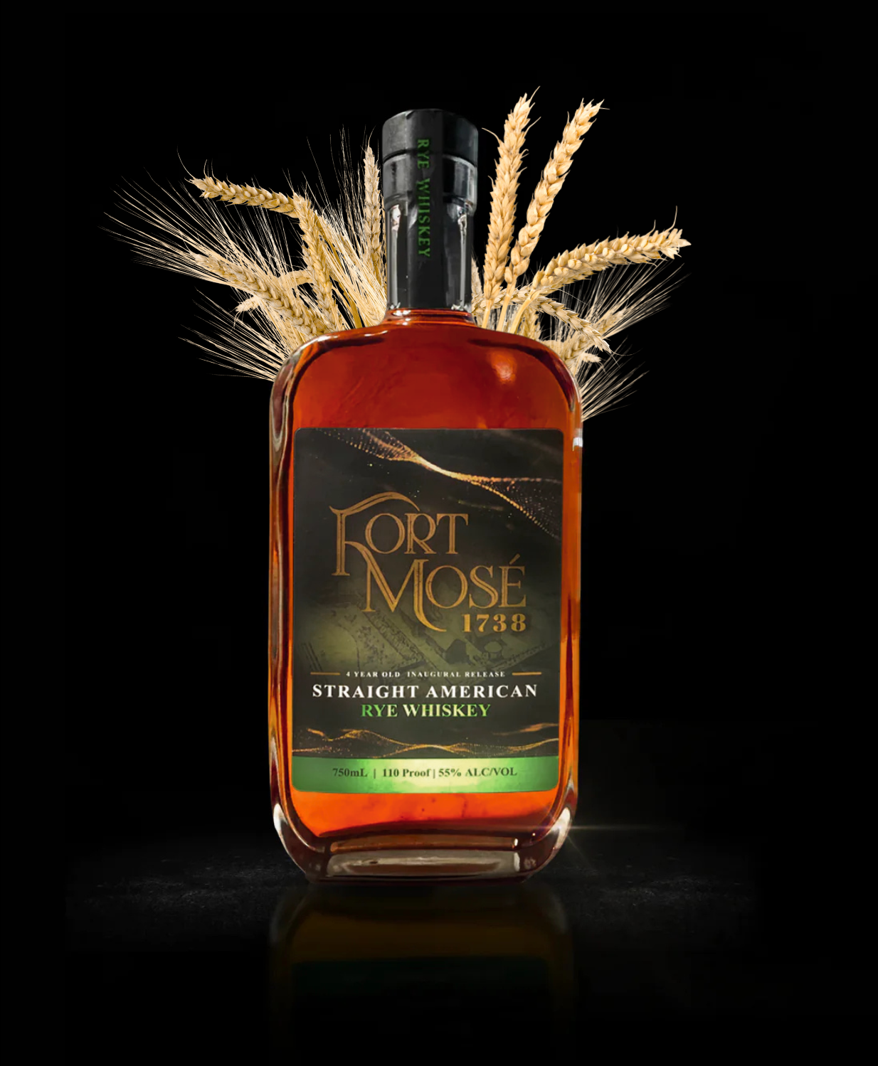 Fort Mosé Rye Whiskey - 110 proof