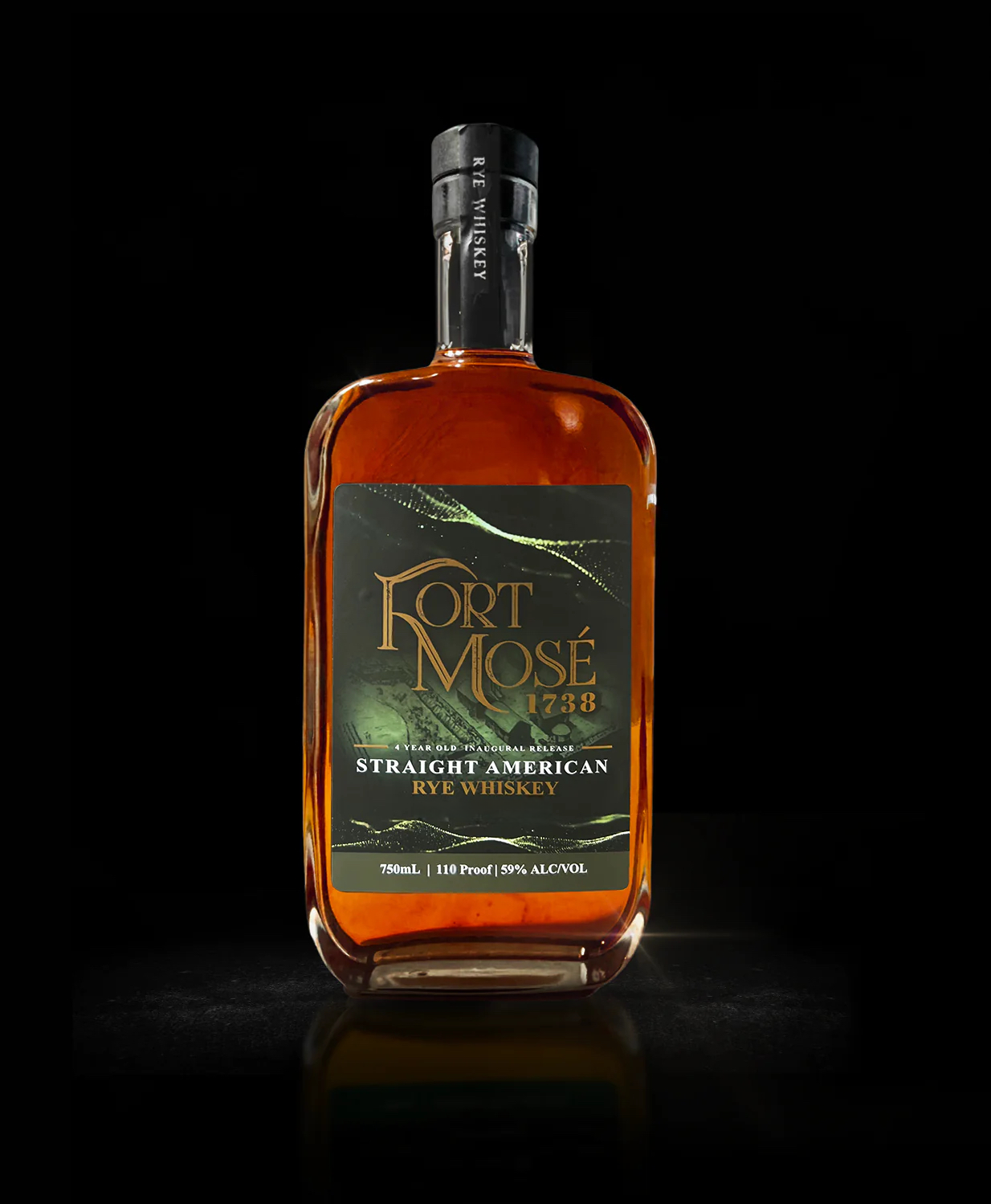 Fort Mosé 1738 American Rye Whiskey